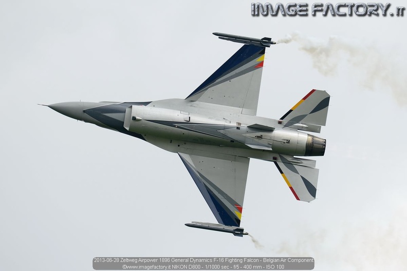 2013-06-28 Zeltweg Airpower 1896 General Dynamics F-16 Fighting Falcon - Belgian Air Component.jpg